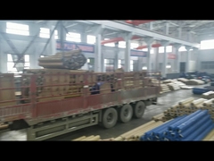 loading pvc tarpaulin rolls